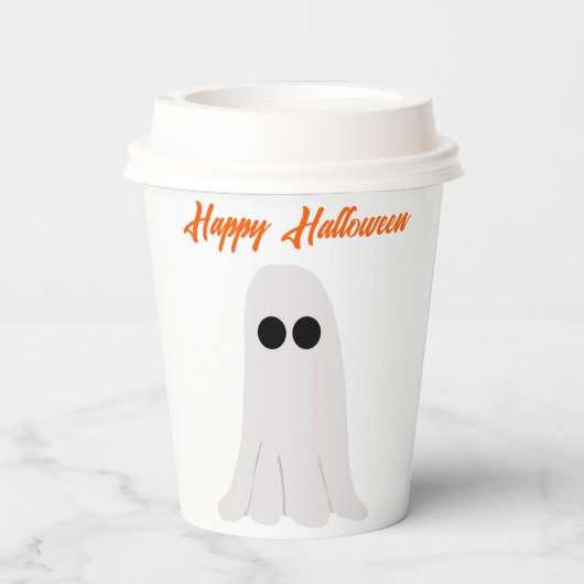 Happy Halloween Paper Cup Pappbecher (Rückseite)