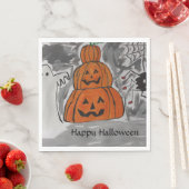Happy Halloween Paper Napkins Serviette (Beispiel)