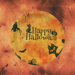 Happy Halloween Paper Party Teller