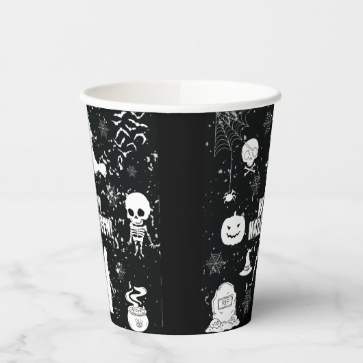 HAPPY HALLOWEEN PAPPBECHER (Links)