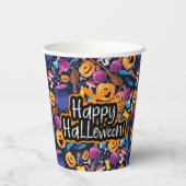 Happy Halloween Pappbecher (Rückseite)
