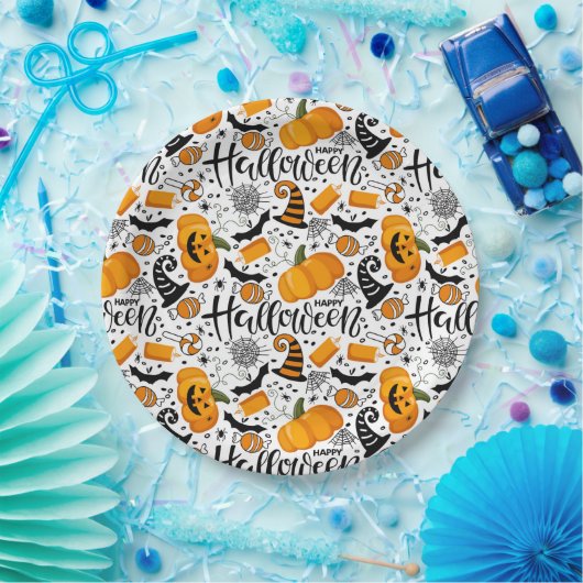 Happy Halloween Pappteller (Party)