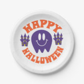 Happy Halloween Pappteller (Vorderseite)