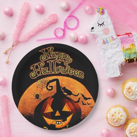 Happy Halloween Pappteller (Party)