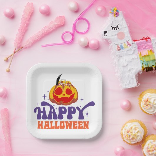 Happy Halloween Pappteller (Party)
