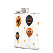 Happy Halloween Party Balloons Flachmann (Links)