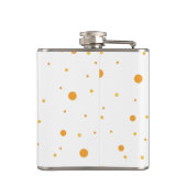 Happy Halloween Party Balloons Flachmann (Rückseite)