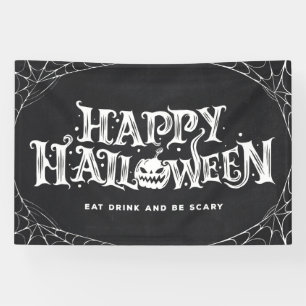 Happy Halloween Party Banner
