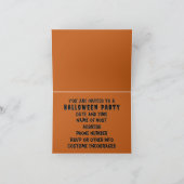 Happy Halloween Party Einladung (Innenseite)