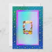 Happy Halloween Party gefüllt mit Trick oder Lecke Einladung (Rückseite)