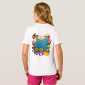 Happy Halloween Party gefüllt mit Trick oder Lecke T-Shirt (Schwarz voll)