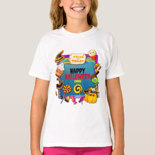 Happy Halloween Party gefüllt mit Trick oder Lecke T-Shirt