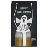 Happy Halloween Party Ghost Kleine Geschenktüte (Vorderseite)