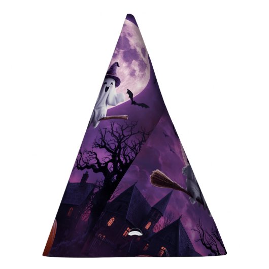 Happy Halloween Party Hats - Fun Spooky Kostüm Partyhütchen (Rechts)