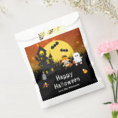Happy Halloween Party Hexe Ghost Orange Geschenktütchen (Versiegelt)