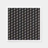 Happy Halloween Party Hexe Toad Serviette (Vorderseite)