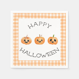 Happy Halloween Party Jack-o’-Laterne Serviette