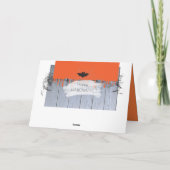 Happy Halloween Party "Leckerei oder Trick" Karte (Rückseite)