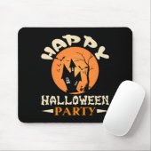 Happy Halloween Party Mousepad (Mit Mouse)