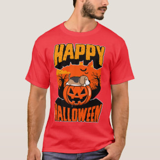 Happy Halloween Party Niedlich Napping Kawaii Beag T-Shirt