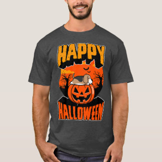Happy Halloween Party Niedlich Napping Kawaii Beag T-Shirt