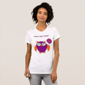 Happy Halloween Party Owl Custom T Shirt (Vorne ganz)