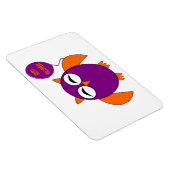 Happy Halloween Party Owl Magnet (Rechte Seite)