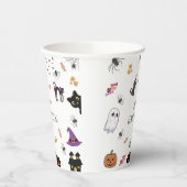 Happy Halloween Party Pappbecher (Links)