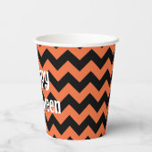 Happy Halloween Party Pappbecher (Rückseite)