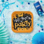 Happy Halloween Party Pappteller (Party)