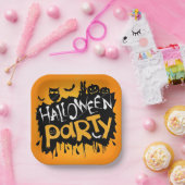 Happy Halloween Party Pappteller (Party)