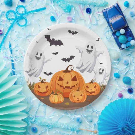 Happy Halloween Party Pappteller (Party)