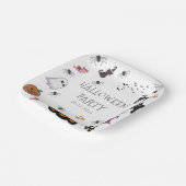 Happy Halloween Party Pappteller (Gewinkelt)