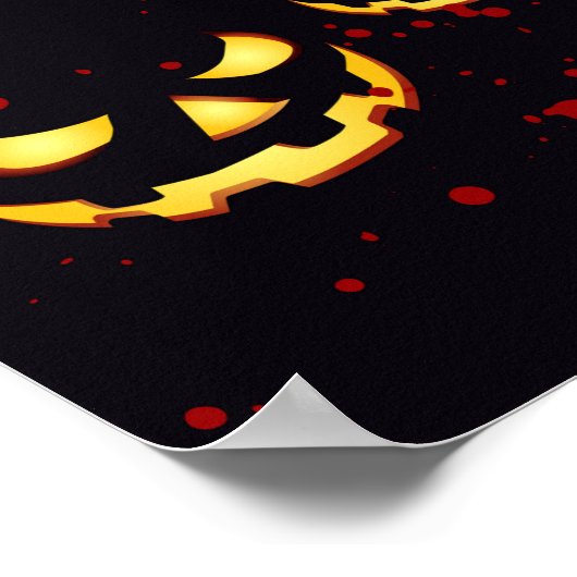 Happy Halloween Party Poster (Ecke)