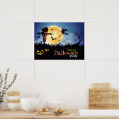 Happy Halloween Party Poster (Küche)