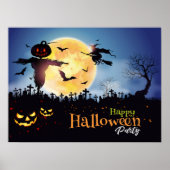 Happy Halloween Party Poster (Vorne)