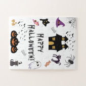 Happy Halloween Party Puzzle (Horizontal)