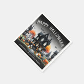 Happy Halloween Party Serviette (Ecke)