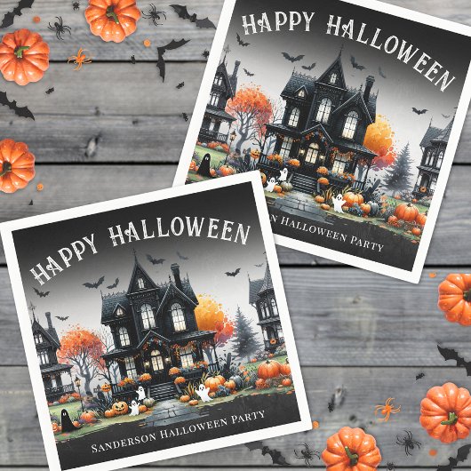 Happy Halloween Party Serviette