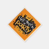 Happy Halloween Party Serviette (Ecke)