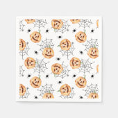 Happy Halloween Party Serviette (Vorderseite)