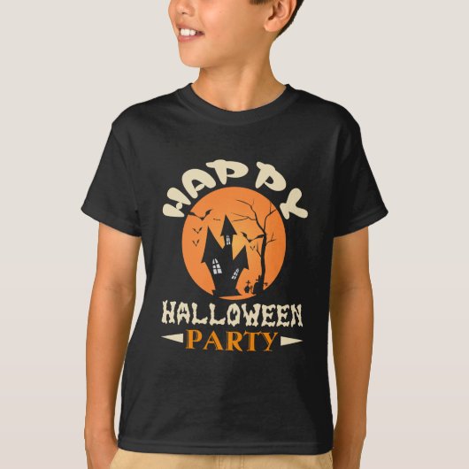 Happy Halloween Party T-Shirt (Vorderseite)