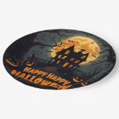 Happy Halloween Party Teller (Schrägansicht)