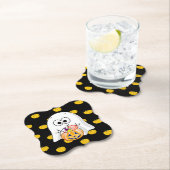 Happy Halloween Party Untersetzer (Vor Ort)