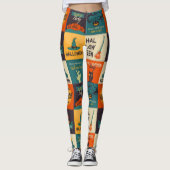 Happy Halloween Pattern Leggings (Vorderseite)