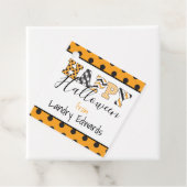 Happy Halloween Pattern Personalisierte Liebesmark Geschenkanhänger (Beispiel)