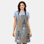 Happy Halloween Pattern Schürze (Getragen)