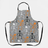 Happy Halloween Pattern Schürze (Vorderseite)