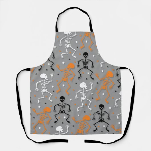 Happy Halloween Pattern Schürze (Vorderseite)