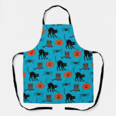 Happy Halloween Pattern Schürze (Vorderseite)
